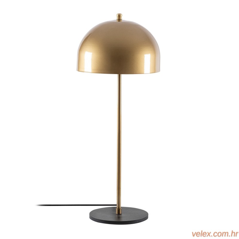 Stolna lampa CAN, zlatna, metal, 24 x 24 cm, visina 58 cm, duljina kabla 150 cm, E27 40 W, Can - NT - 134