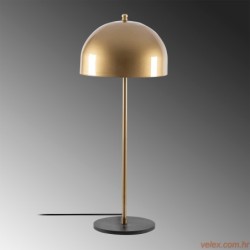 Stolna lampa CAN, zlatna, metal, 24 x 24 cm, visina 58 cm, duljina kabla 150 cm, E27 40 W, Can - NT - 134