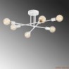 Stropna lampa FLOWER, bijela, metal, 64 x 640 cm, visina 30 cm,  E27 40 W, Flower - 175