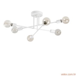 Stropna lampa FLOWER, bijela, metal, 64 x 640 cm, visina 30 cm,  E27 40 W, Flower - 175