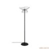 Podna lampa FARAC, crna, metal, 50 x 50 cm, vsina 148 cm, dimenzija sjenila 50 x 14 cm, duljina kabla 350 cm, E27 40 W, Farac -