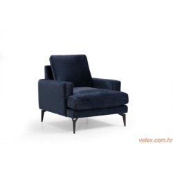 Fotelja wing PAPIRA tamnoplava, Papira Armchair - Navy Blue