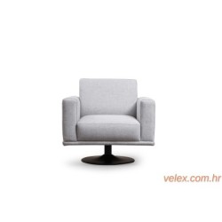 Fotelja wing NIKEA svijetlosiva, Nikea Turnable Armchair