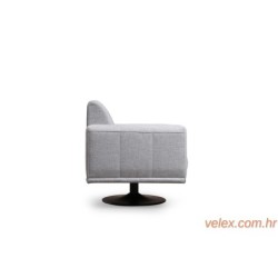 Fotelja wing NIKEA svijetlosiva, Nikea Turnable Armchair