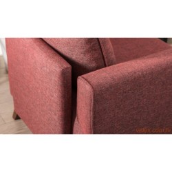 Fotelja BELLA crvena, Bella Armchair - Claret Red