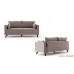 Dvosjed BELLA bež, Bella Sofa For 2 Pr - Cream