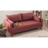 Trosjed BELLA crvena, Bella Sofa For 3 Pr - Claret Red