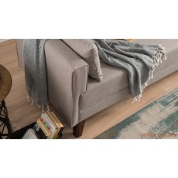 Trosjed na razvlačenje BELLA bež, Bella Sofa Bed - Cream