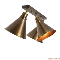 Stropna lampa VINTAGE, metalna 72 x 20 cm, visina 26 cm, E27 40 W, Berceste - N-678