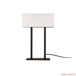 Stolna lampa SALIHINI metalna crno - bijela, 35 x 15 cm, visina 52 cm, E 27 40 W, Salihini - MR-616