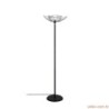 Podna lampa FARAC, crna, metal, 50 x 50 cm, vsina 148 cm, dimenzija sjenila 50 x 14 cm, duljina kabla 350 cm, E27 40 W, Farac -