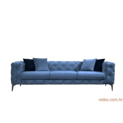 Trosjed COMO plavi, Como 3 Seater - Blue