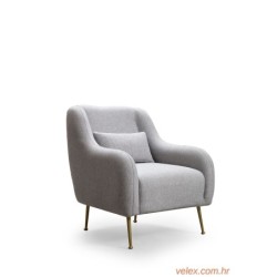 Fotelja wing SEVILLA siva, Sevilla Armchair - Grey