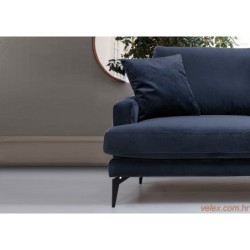 Dvosjed PAPIRA plava, Papira 2 Seater - Navy Blue