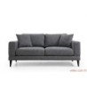 Dvosjed NORDIC tamno sivi, Nordic 2 Seater