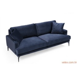 Trosjed PAPIRA tamnoplavi, Papira 3 Seater - Navy Blue