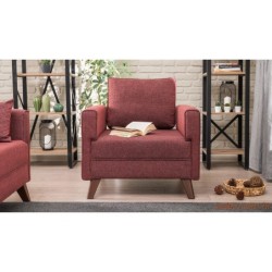 Fotelja BELLA crvena, Bella Armchair - Claret Red