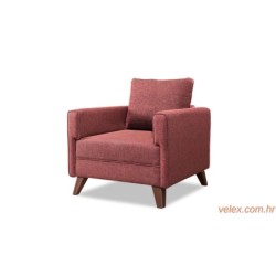 Fotelja BELLA crvena, Bella Armchair - Claret Red