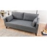 Dvosjed BELLA sivi, Bella Sofa For 2 Pr - Grey