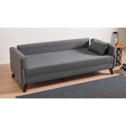 Trosjed BELLA siva, Bella Sofa For 3 Pr - Grey