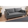 Trosjed na razvlačenje BELLA sivi, Bella Sofa Bed - Grey