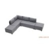 Kutna garnitura na razvlačenje BELLA SOFT, lijeva, siva, Fly Corner Sofa Bed Left - Grey