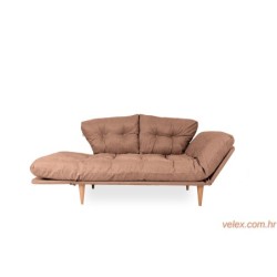 Trosjed na razvlačenje NINA svijetlo smeđi, Nina Daybed - Light Brown GR102