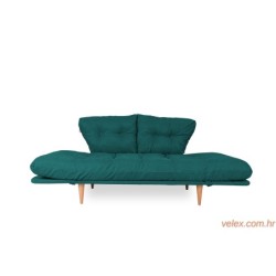 Trosjed na razvlačenje NINA zeleni, Nina Daybed - Petrol Green GR124