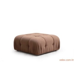 Tabure, Smeđa, Bubble Pouffe - Brown Bouclette