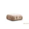 Tabure, Krem, Bubble Pouffe - Cream