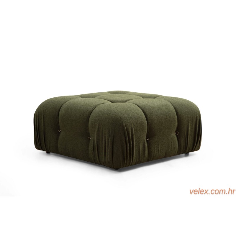 Tabure, zelena, Bubble Pouffe - Green