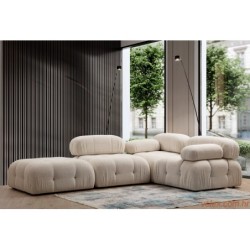 Sofa, Krem, Bubble O1 - Cream Bouclette