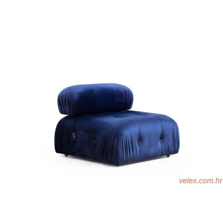 Sofa, Plava, Bubble O1 - Velvet Blue