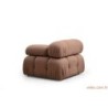 Sofa, Smeđa, Bubble 1R - Brown Bouclette