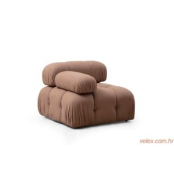 Sofa, Smeđa, Bubble L1 - Brown Bouclette