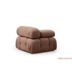 Sofa, Smeđa, Bubble L1 - Brown Bouclette