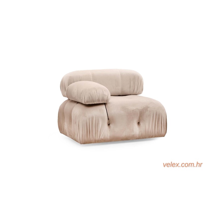 Sofa, Krem, Bubble L1 - Cream