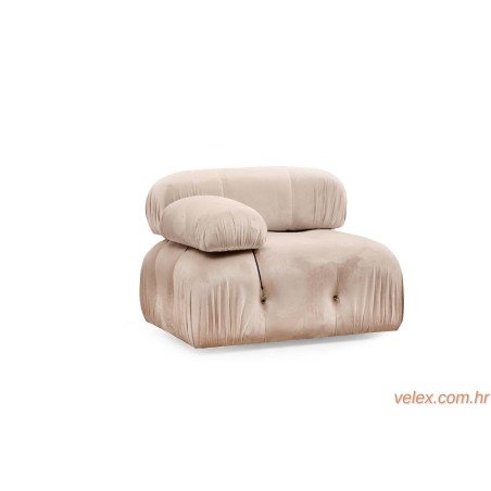 Sofa, Krem, Bubble L1 - Cream