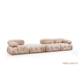 Sofa, Krem, Bubble L1 - Cream