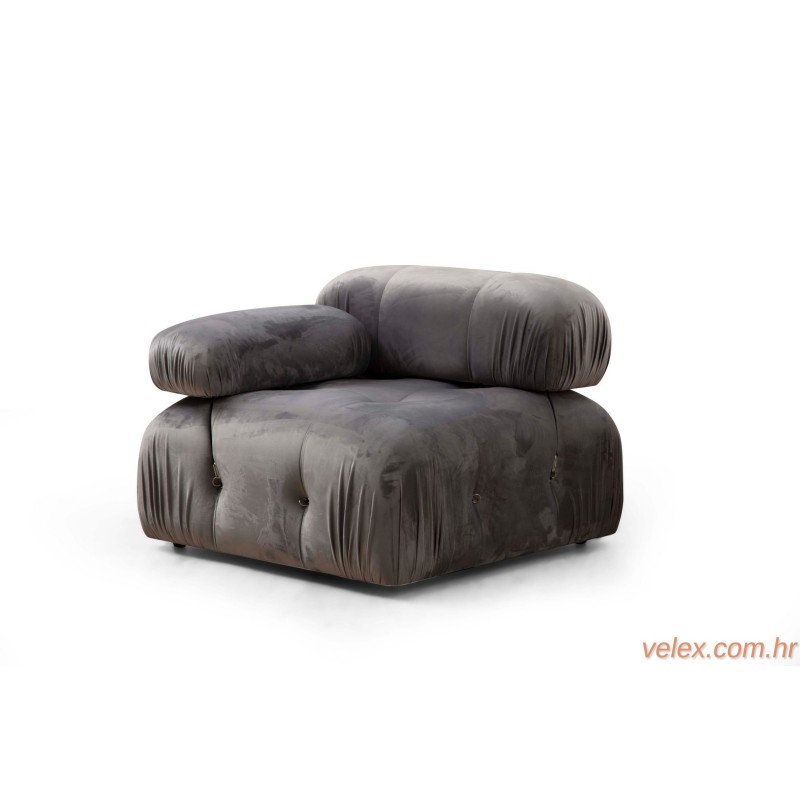 Sofa, Sivo, Bubble L1 - Grey