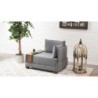 Sofa, Sivo, Fly Armchair Right - Grey