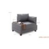 Sofa, Sivo, Fly Armchair Right - Grey