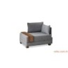 Sofa, Sivo, Fly Armchair Right - Grey