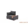 Sofa, Antracit, Fly Left - Anthracite