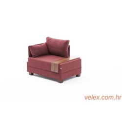 Sofa, Bordo crvena, Fly Left - Claret Red