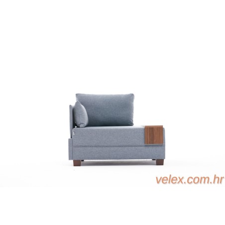 Sofa, Plava, Fly Left - Light Blue