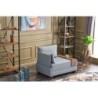 Sofa, Plava, Fly Left - Light Blue