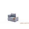 Sofa, Plava, Fly Left - Light Blue