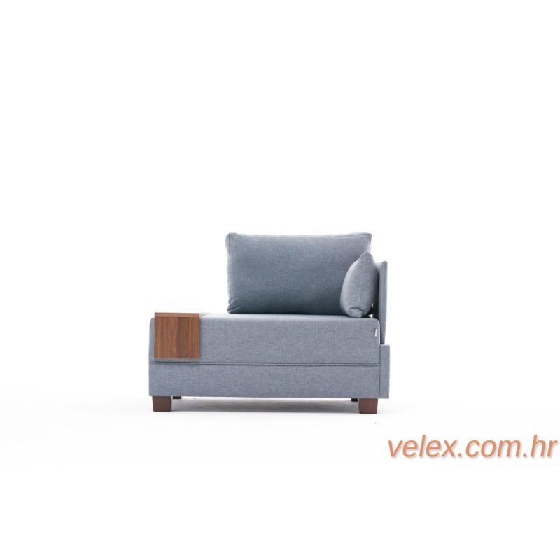 Sofa, Plava, Fly Right - Light Blue