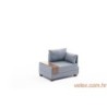 Sofa, Plava, Fly Right - Light Blue